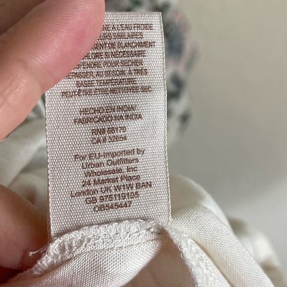 Free People Stealing Fire Mini Dress in Ivory Size Medium - Picture 6 of 7